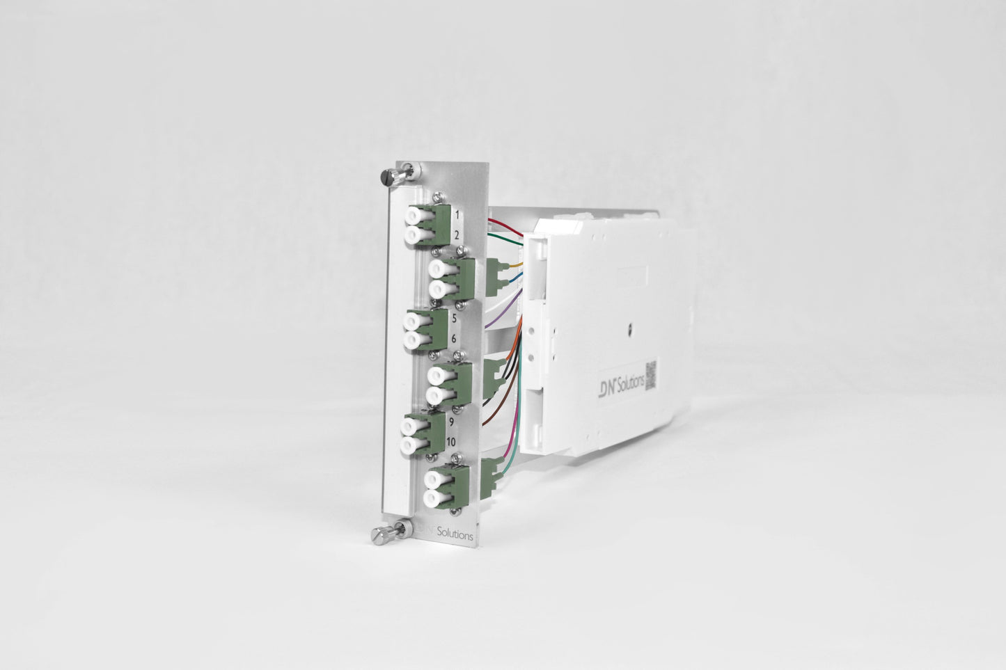 7TE / 3HE Einschubmodul, LCAPC, 9/125µm