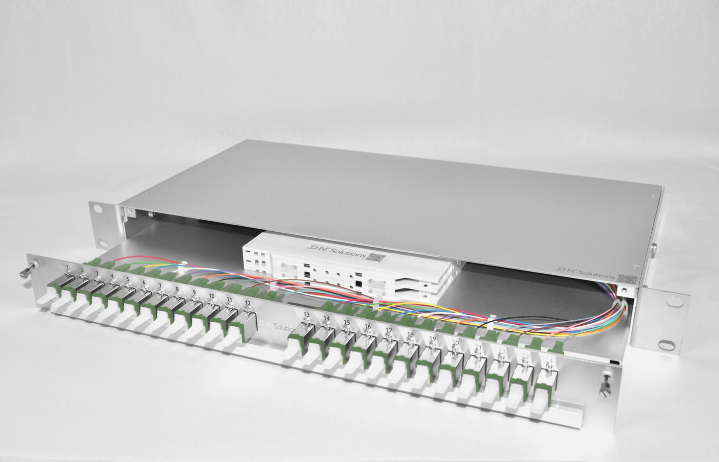 1HE / 19'' KEV, E2000APC, 9/125µm