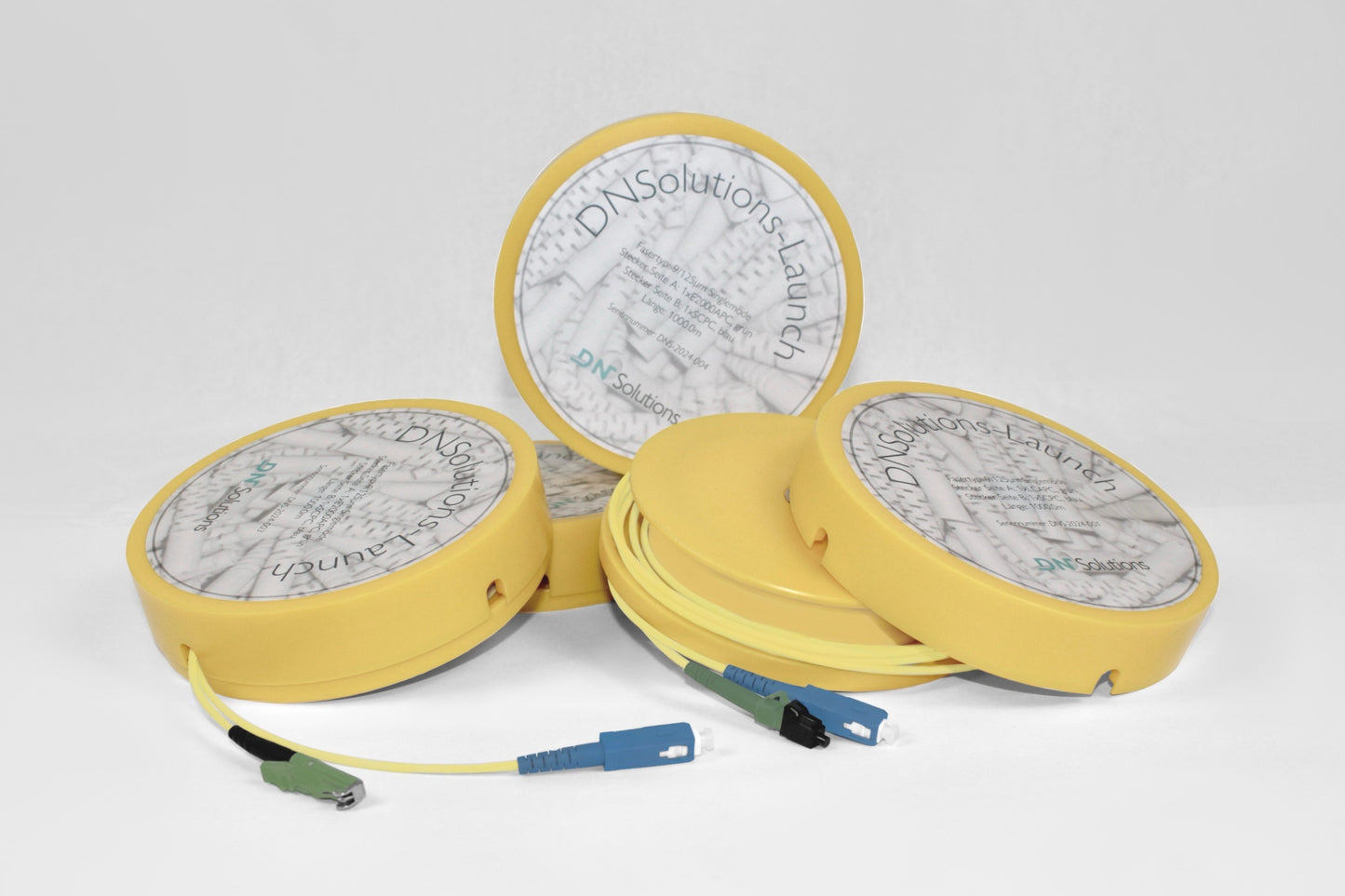 Vorlaufspule gelb, 9/125µm Singlemode