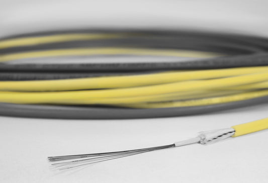 Universal Bündeladerkabel, 9/125µm, Cca, gelb