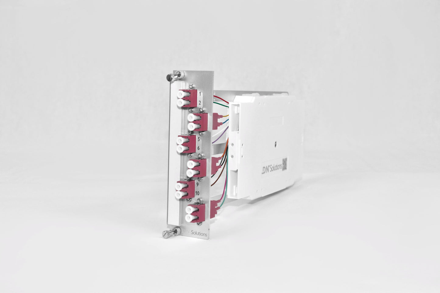 7TE / 3HE Einschubmodul, LCPC, 50/125µm OM4