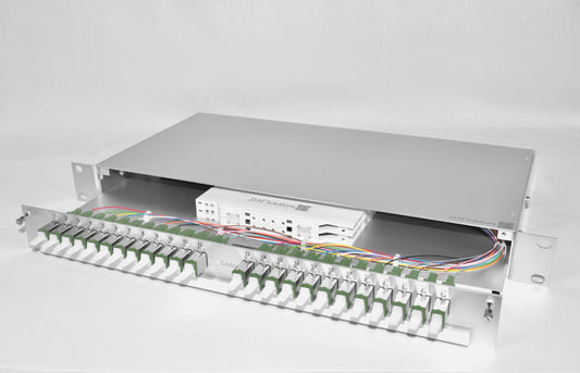 1HE / 19'' KEV, E2000APC, 9/125µm