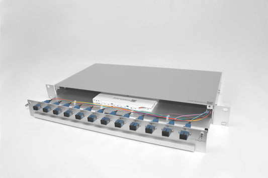 1HE / 19'' KEV, SCPC, 9/125µm