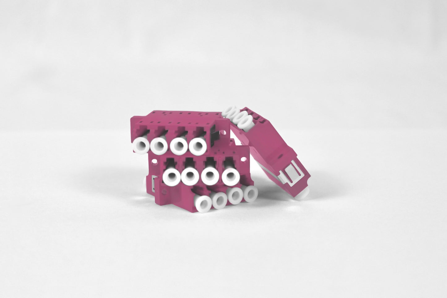 Kupplung LC, quad, mit Flansch