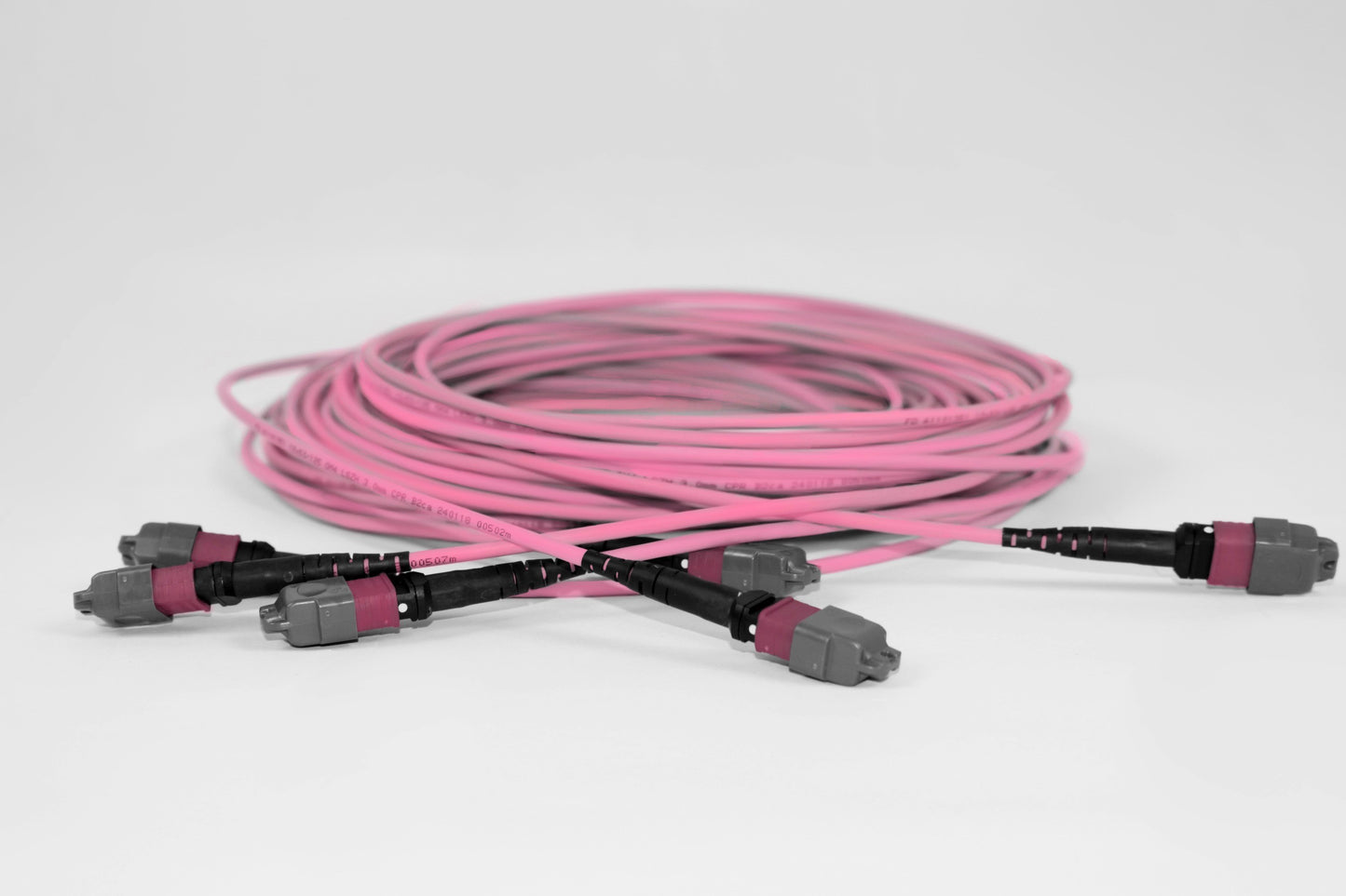 Patchkabel, MTP/PC male - MTP/PC male, 50/125µm OM4