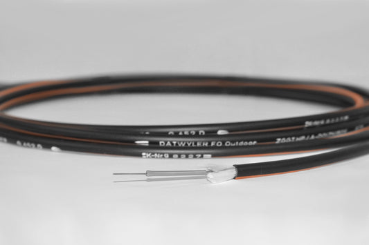 Outdoor ZGGT Bündeladerkabel, 9/125µm, Fca, schwarz/orange