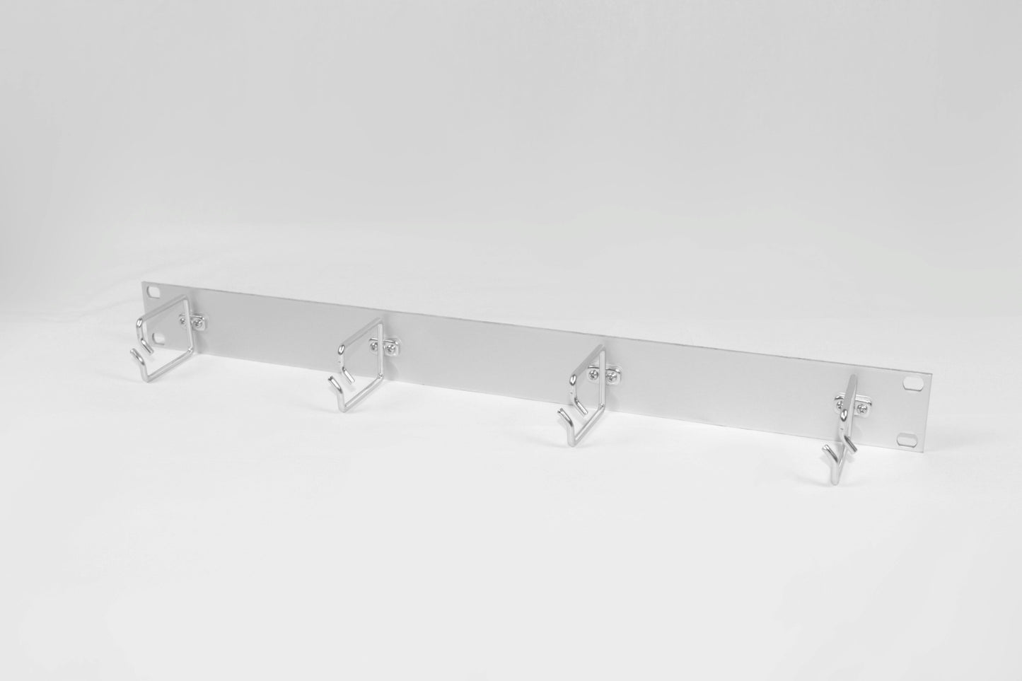 1HE / 19'' Patchkabelführung, Alu