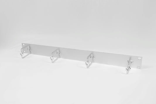 1HE / 19'' Patchkabelführung, Alu