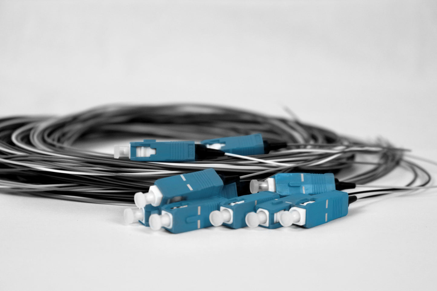 Pigtail-Set, 12xSCPC, 9/125µm, blau, 2.0m