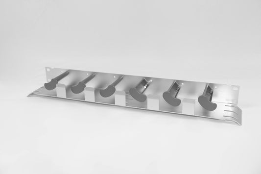 1HE / 19" Kabelrangierwanne, rechts / links abgehend